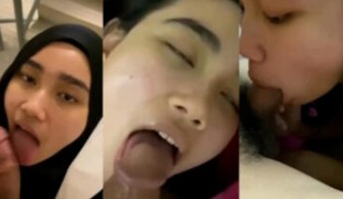 Ceweknya Baik Hati Emut Jilbab Malay Viral di Tangga